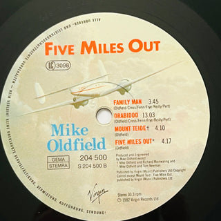 Mike Oldfield ‎– Five Miles Out LP (NM) - schallplattenparadis