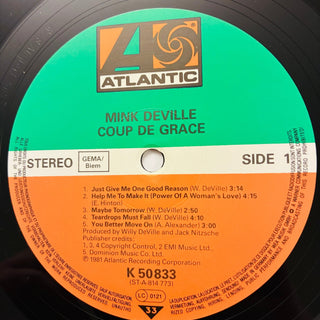 Mink DeVille – Coup De Grâce LP (NM) - schallplattenparadis