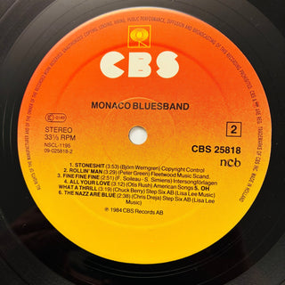 Monaco Blues Band ‎– Monaco Blues Band LP (NM) - schallplattenparadis