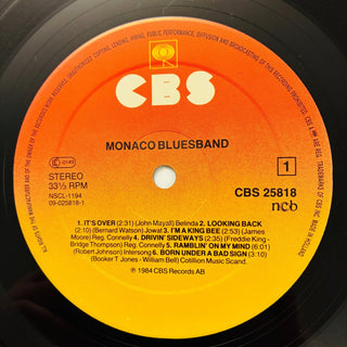 Monaco Blues Band ‎– Monaco Blues Band LP (NM) - schallplattenparadis