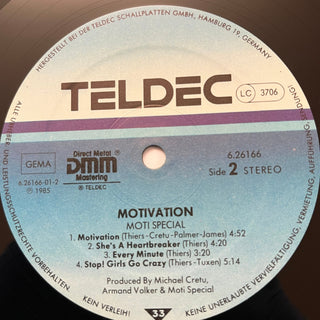 Moti Special ‎– Motivation LP mit OIS (NM) - schallplattenparadis