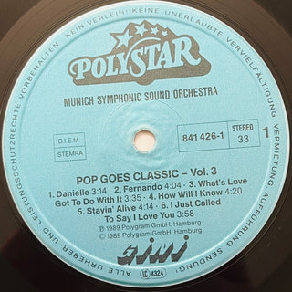 Munich Symphonic Sound Orchestra ‎– The Sensation Of Sound - Pop Goes Classic Vol. 3 LP (NM) - schallplattenparadis