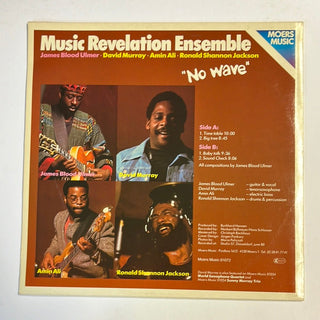 Music Revelation Ensemble ‎– No Wave LP (NM) - schallplattenparadis