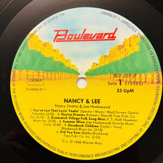 Nancy Sinatra & Lee Hazlewood ‎– Nancy & Lee LP (NM) - schallplattenparadis