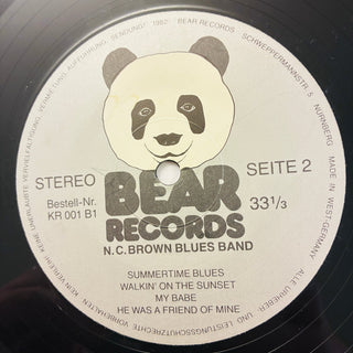 NC Brown Blues Band ‎– N. C. Brown Blues Band LP (VG+) - schallplattenparadis