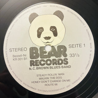 NC Brown Blues Band ‎– N. C. Brown Blues Band LP (VG+) - schallplattenparadis