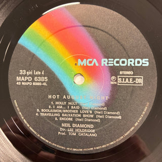 Neil Diamond ‎– Hot August Night Doppel LP (NM) - schallplattenparadis