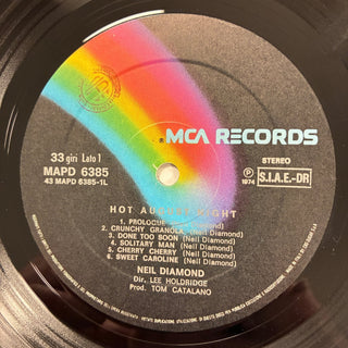 Neil Diamond ‎– Hot August Night Doppel LP (NM) - schallplattenparadis