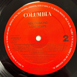 Neil Diamond ‎– Lovescape LP mit OIS (NM) - schallplattenparadis
