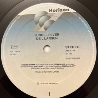 Neil Larsen ‎– Jungle Fever LP (NM) - schallplattenparadis