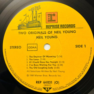 Neil Young – 2 Originals Of Neil Young Doppel LP (NM) - schallplattenparadis