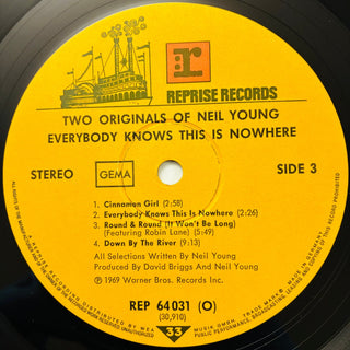 Neil Young – 2 Originals Of Neil Young Doppel LP (NM) - schallplattenparadis