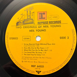 Neil Young - 20 Original Hits Doppel LP (VG+) - schallplattenparadis