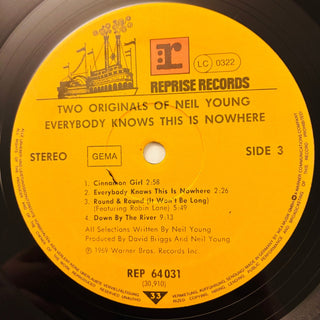 Neil Young - 20 Original Hits Doppel LP (VG+) - schallplattenparadis