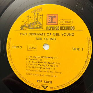 Neil Young - 20 Original Hits Doppel LP (VG+) - schallplattenparadis