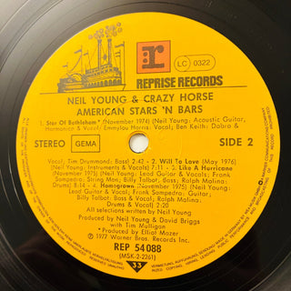 Neil Young - American Stars 'N Bars LP (NM) - schallplattenparadis