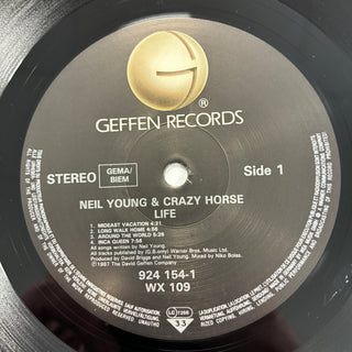 Neil Young & Crazy Horse ‎– Life LP mit OIS (NM) - schallplattenparadis