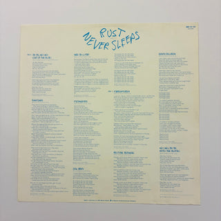 Neil Young & Crazy Horse ‎– Rust Never Sleeps LP (NM) - schallplattenparadis