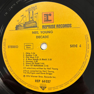 Neil Young ‎– Decade - 3 LP (NM) - schallplattenparadis