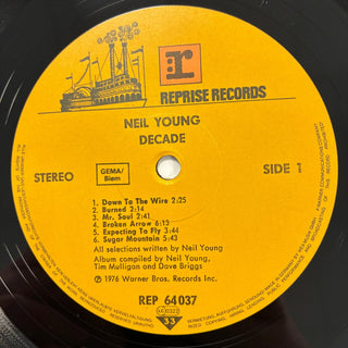 Neil Young ‎– Decade - 3 LP (NM) - schallplattenparadis