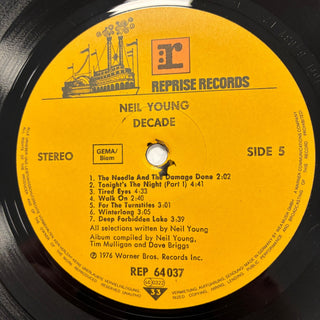 Neil Young ‎– Decade - 3 LP (NM) - schallplattenparadis