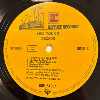 Neil Young ‎– Decade - 3 LP (NM) - schallplattenparadis