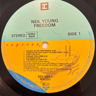 Neil Young ‎– Freedom LP mit OIS (NM) - schallplattenparadis