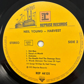 Neil Young ‎– Harvest LP mit OIS (NM) - schallplattenparadis