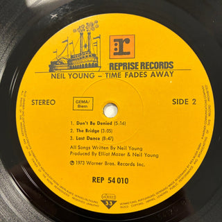 Neil Young – Time Fades Away LP mit OIS und Poster (NM) - schallplattenparadis