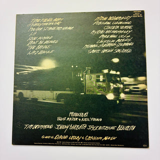 Neil Young ‎– Time Fades Away LP mit OIS und Poster (NM) - schallplattenparadis