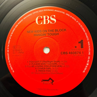 New Kids On The Block – Hangin' Tough LP (NM) - schallplattenparadis