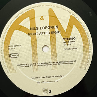 Nils Lofgren ‎– Night After Night Doppel LP (NM) - schallplattenparadis