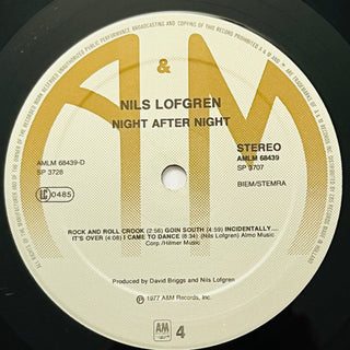 Nils Lofgren ‎– Night After Night Doppel LP (NM) - schallplattenparadis