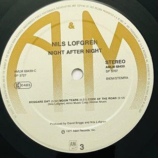 Nils Lofgren ‎– Night After Night Doppel LP (NM) - schallplattenparadis