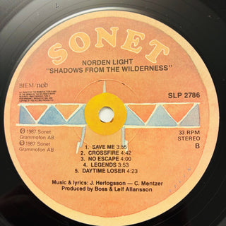 Norden Light ‎– Shadows From The Wilderness LP (VG+) - schallplattenparadis