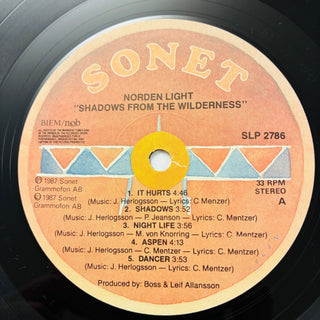 Norden Light ‎– Shadows From The Wilderness LP (VG+) - schallplattenparadis