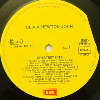 Olivia Newton - John ‎– Greatest Hits LP (NM) - schallplattenparadis