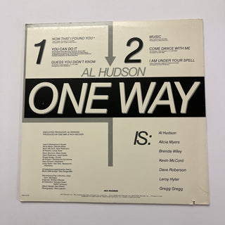 One Way Featuring Al Hudson ‎– One Way Featuring Al Hudson LP (VG+) - schallplattenparadis