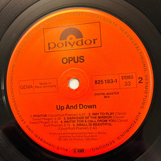 Opus ‎– Up And Down LP mit OIS (VG+) - schallplattenparadis