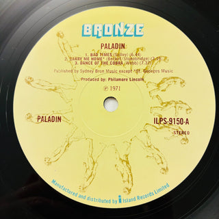 Paladin ‎– Paladin LP (NM) - schallplattenparadis