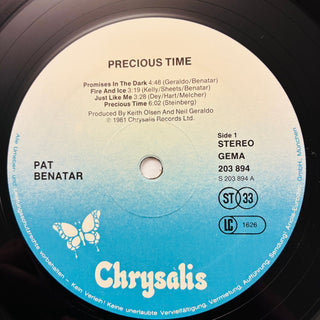 Pat Benatar – Precious Time LP (NM) - schallplattenparadis