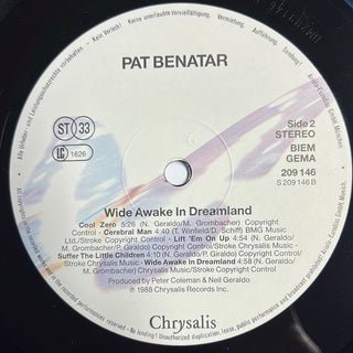 Pat Benatar ‎– Wide Awake In Dreamland LP mit OIS (NM) - schallplattenparadis