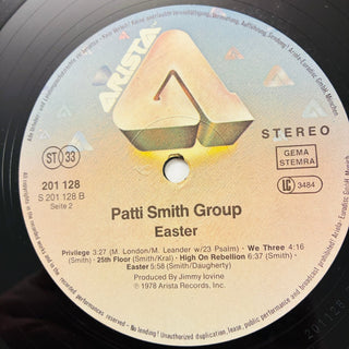 Patti Smith Group ‎– Easter LP mit Beiblatt (VG+) - schallplattenparadis