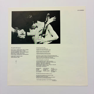 Patti Smith Group ‎– Easter LP mit Beiblatt (VG+) - schallplattenparadis