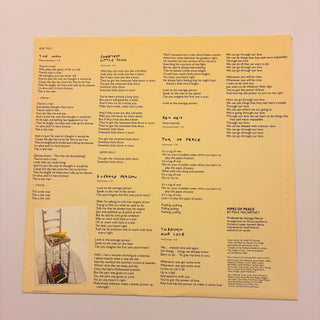 Paul McCartney ‎– Pipes Of Peace LP mit OIS (NM) - schallplattenparadis