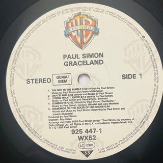 Paul Simon – Graceland LP mit OIS (NM) - schallplattenparadis