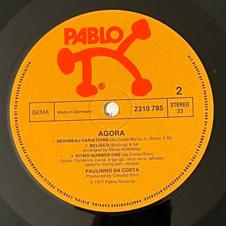 Paulinho Da Costa ‎– Agora LP mit OIS (NM) - schallplattenparadis