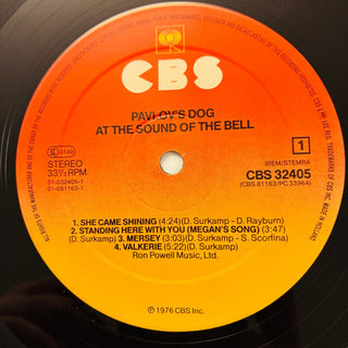 Pavlov's Dog – At The Sound Of The Bell LP (VG+) - schallplattenparadis
