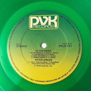 Peter Green ‎– In The Skies LP - Green Vinyl (NM) - schallplattenparadis