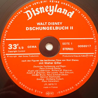 Petra Schmidt - Decker – Dschungel Buch II LP (NM) - schallplattenparadis